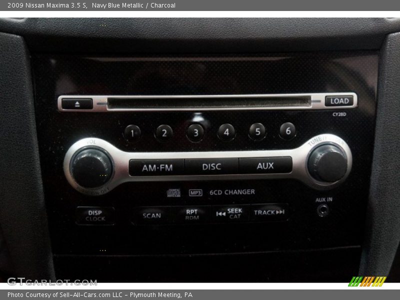 Navy Blue Metallic / Charcoal 2009 Nissan Maxima 3.5 S