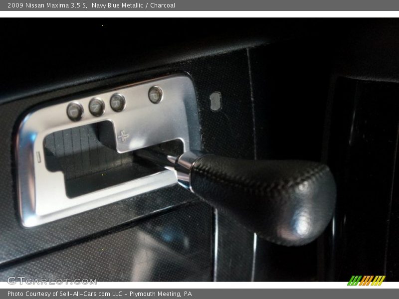 Navy Blue Metallic / Charcoal 2009 Nissan Maxima 3.5 S