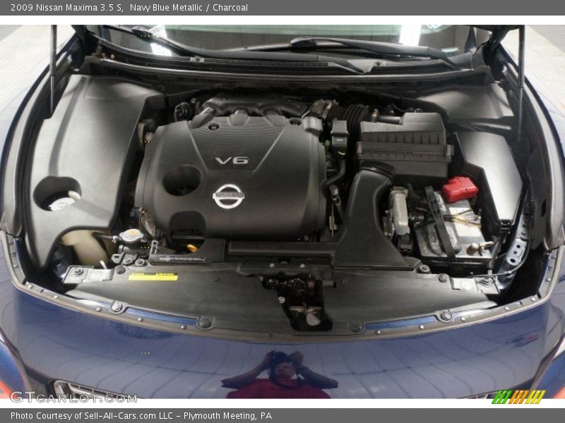 Navy Blue Metallic / Charcoal 2009 Nissan Maxima 3.5 S