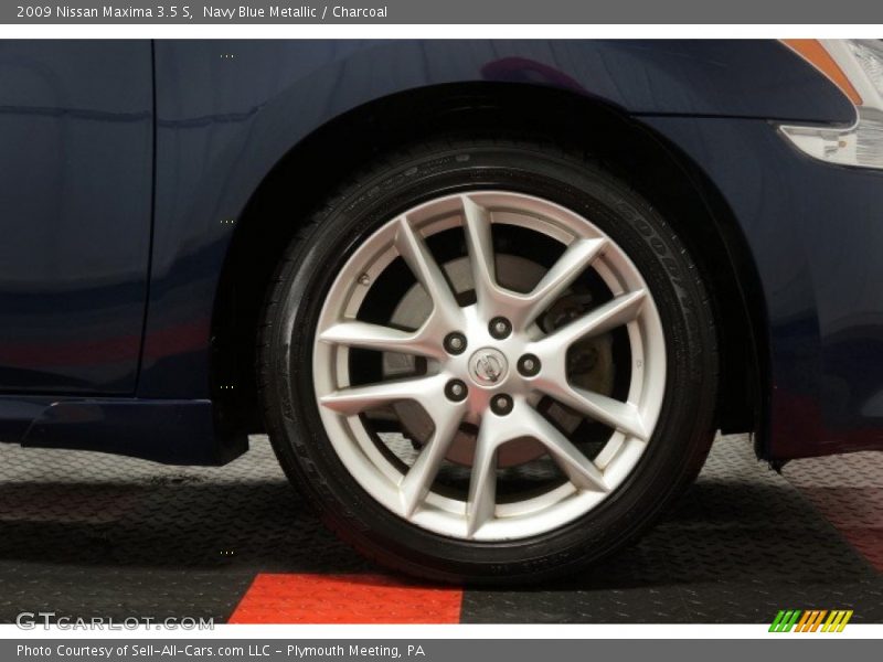 Navy Blue Metallic / Charcoal 2009 Nissan Maxima 3.5 S