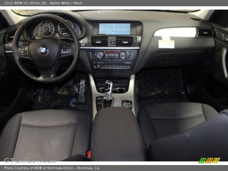 Alpine White / Black 2013 BMW X3 xDrive 28i