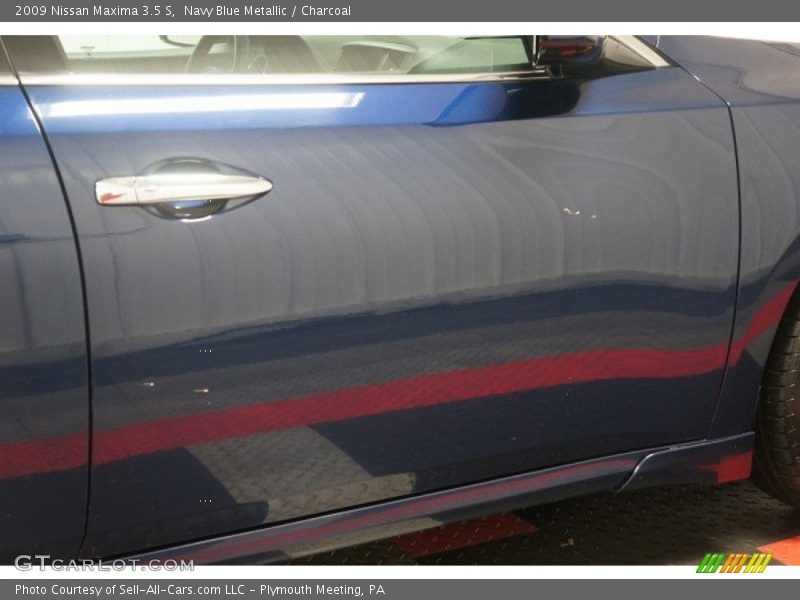 Navy Blue Metallic / Charcoal 2009 Nissan Maxima 3.5 S