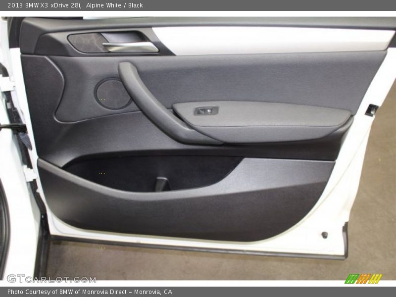 Alpine White / Black 2013 BMW X3 xDrive 28i