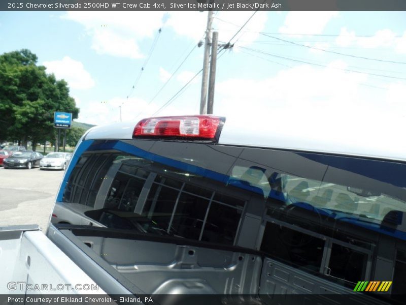 Silver Ice Metallic / Jet Black/Dark Ash 2015 Chevrolet Silverado 2500HD WT Crew Cab 4x4