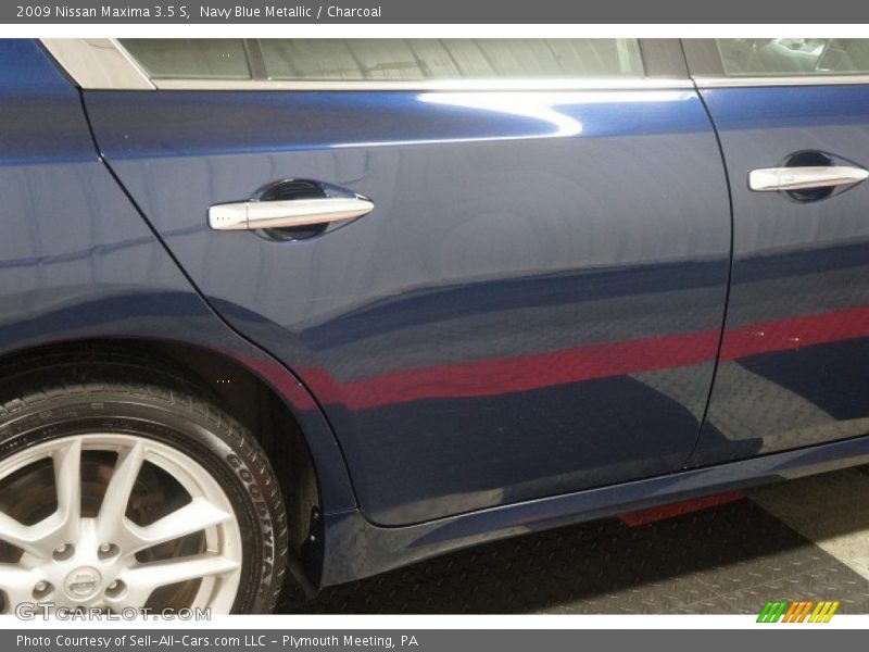 Navy Blue Metallic / Charcoal 2009 Nissan Maxima 3.5 S