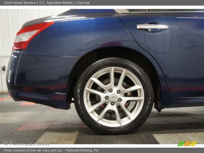 Navy Blue Metallic / Charcoal 2009 Nissan Maxima 3.5 S