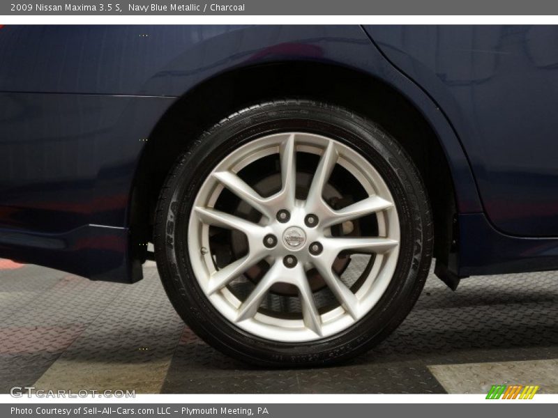 Navy Blue Metallic / Charcoal 2009 Nissan Maxima 3.5 S