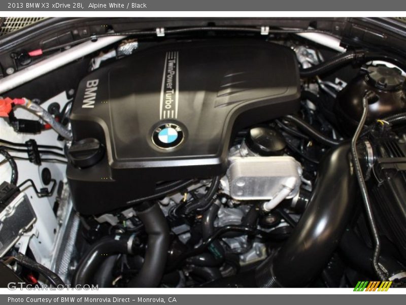 Alpine White / Black 2013 BMW X3 xDrive 28i
