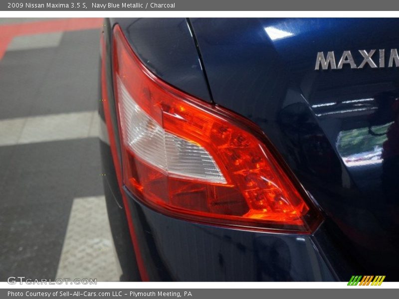 Navy Blue Metallic / Charcoal 2009 Nissan Maxima 3.5 S