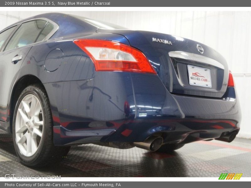 Navy Blue Metallic / Charcoal 2009 Nissan Maxima 3.5 S