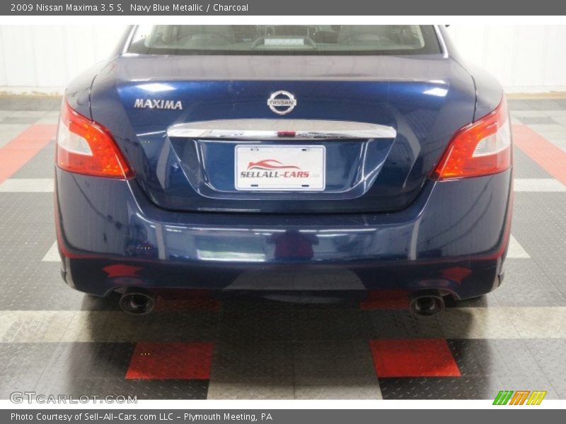 Navy Blue Metallic / Charcoal 2009 Nissan Maxima 3.5 S