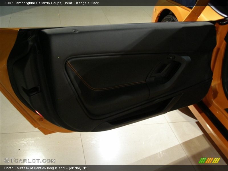 Pearl Orange / Black 2007 Lamborghini Gallardo Coupe