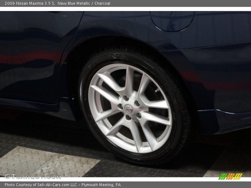 Navy Blue Metallic / Charcoal 2009 Nissan Maxima 3.5 S