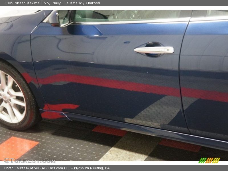 Navy Blue Metallic / Charcoal 2009 Nissan Maxima 3.5 S