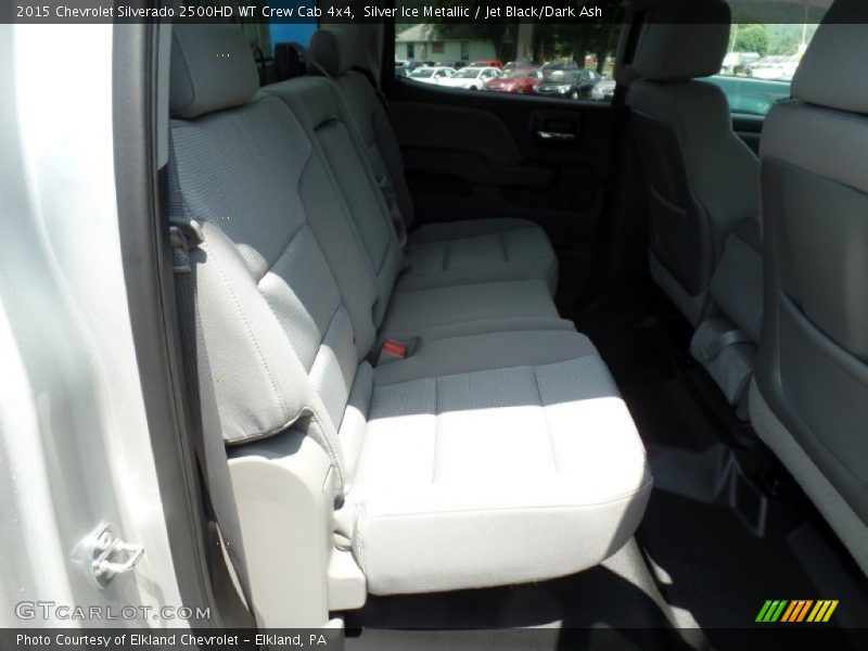 Silver Ice Metallic / Jet Black/Dark Ash 2015 Chevrolet Silverado 2500HD WT Crew Cab 4x4