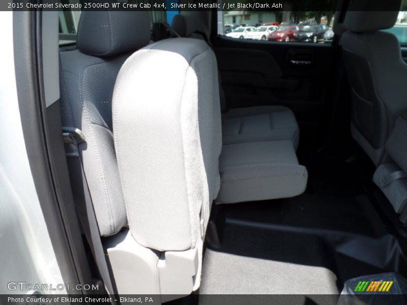 Silver Ice Metallic / Jet Black/Dark Ash 2015 Chevrolet Silverado 2500HD WT Crew Cab 4x4