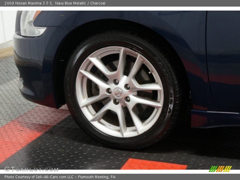 Navy Blue Metallic / Charcoal 2009 Nissan Maxima 3.5 S