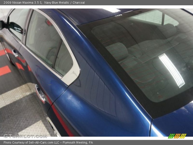 Navy Blue Metallic / Charcoal 2009 Nissan Maxima 3.5 S