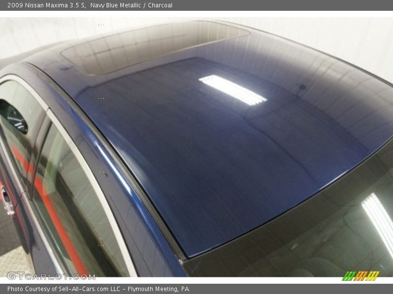 Navy Blue Metallic / Charcoal 2009 Nissan Maxima 3.5 S
