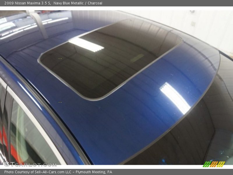 Navy Blue Metallic / Charcoal 2009 Nissan Maxima 3.5 S