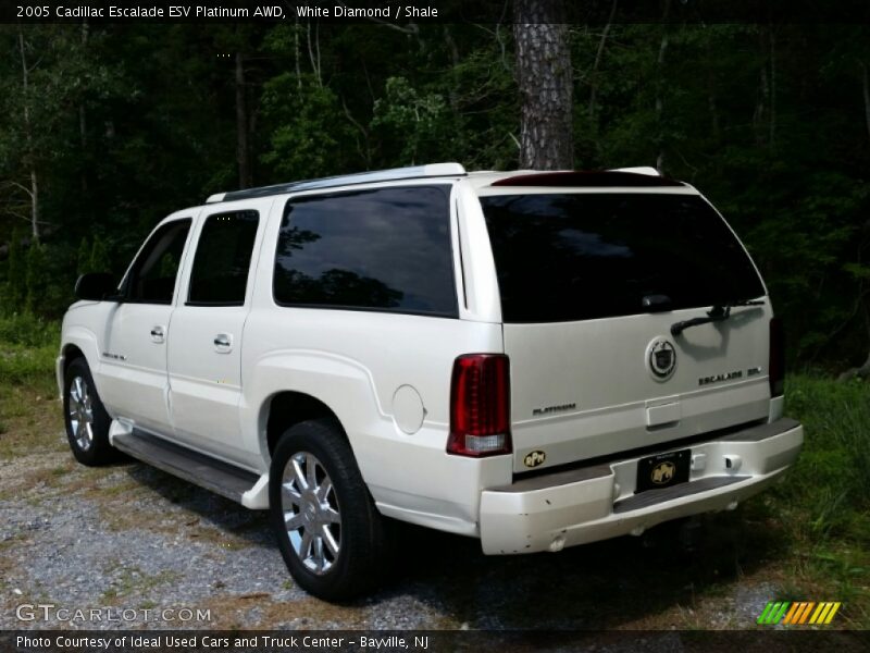 White Diamond / Shale 2005 Cadillac Escalade ESV Platinum AWD