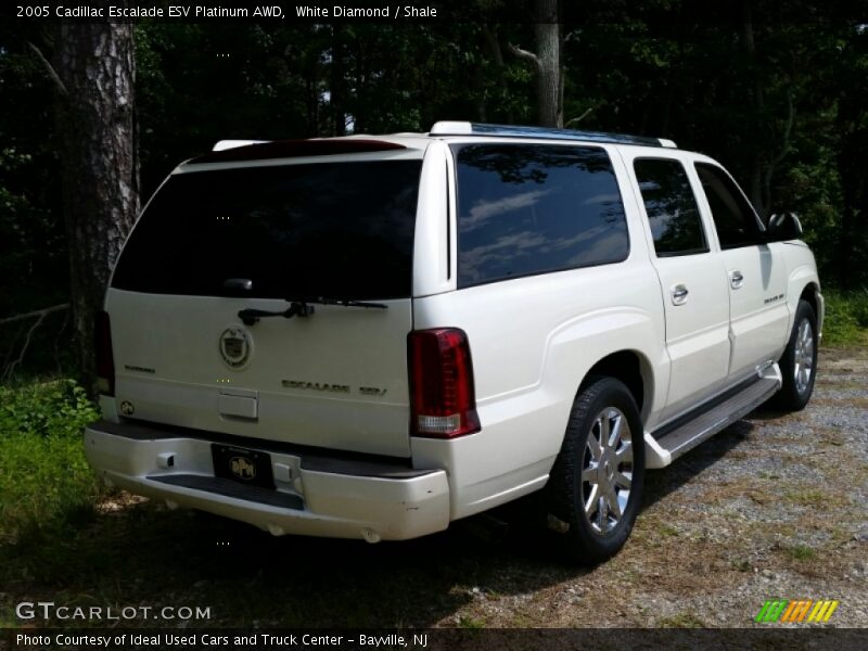 White Diamond / Shale 2005 Cadillac Escalade ESV Platinum AWD
