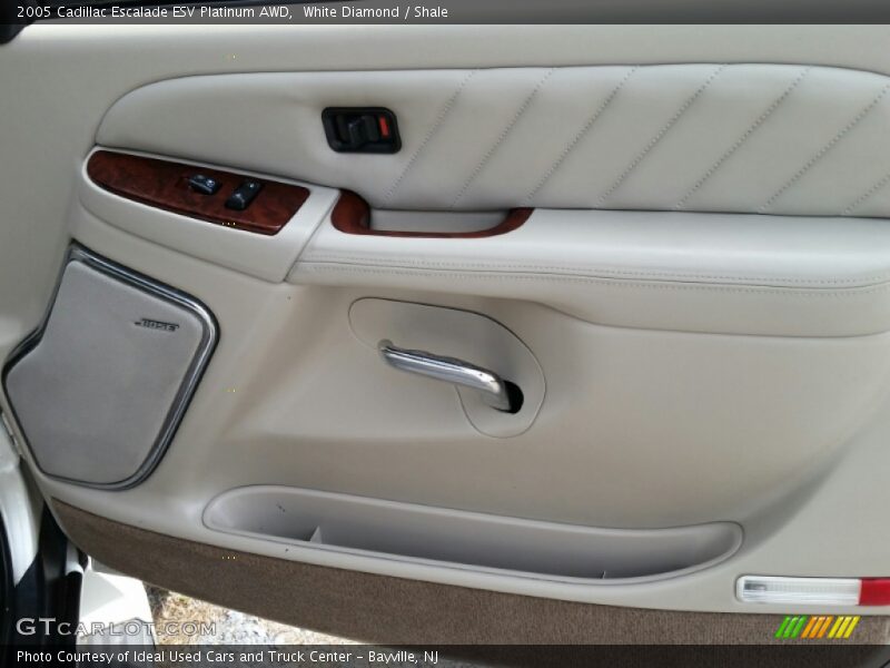 White Diamond / Shale 2005 Cadillac Escalade ESV Platinum AWD