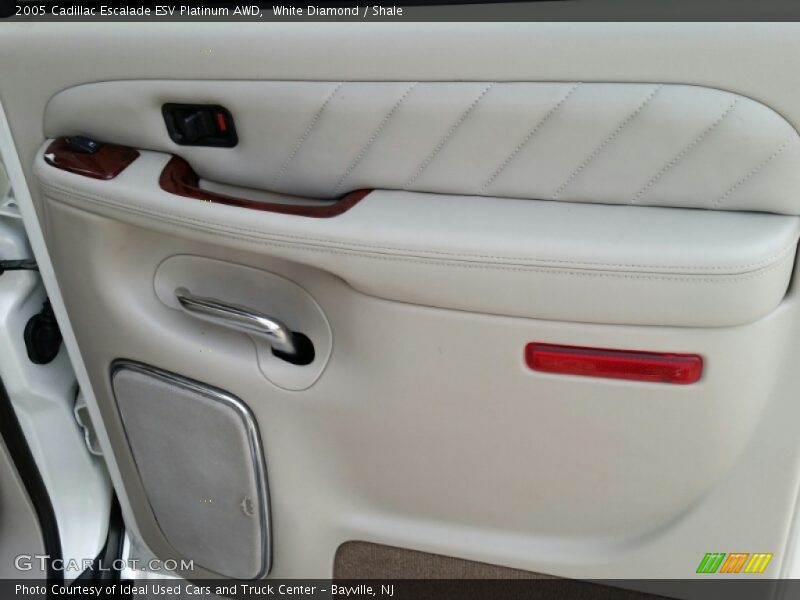 White Diamond / Shale 2005 Cadillac Escalade ESV Platinum AWD