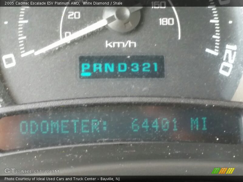 White Diamond / Shale 2005 Cadillac Escalade ESV Platinum AWD