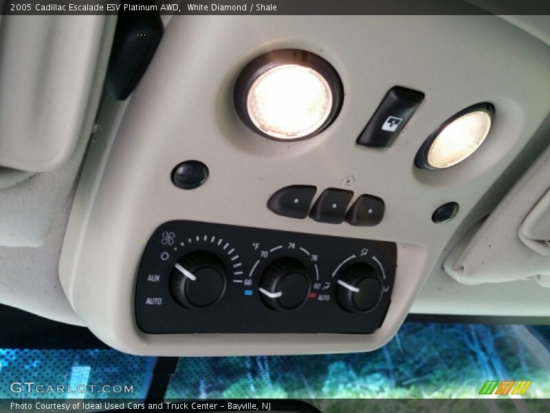 White Diamond / Shale 2005 Cadillac Escalade ESV Platinum AWD