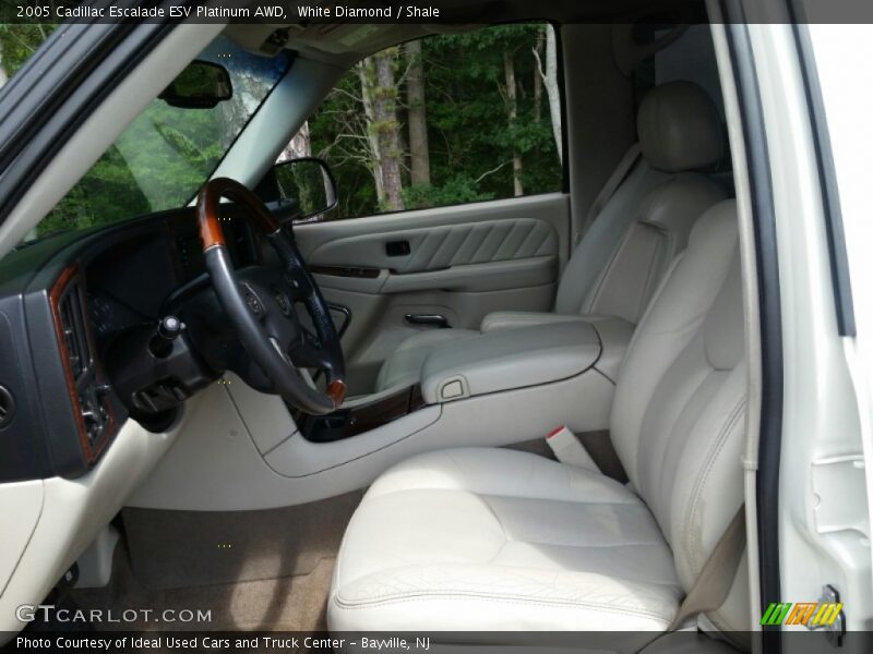 White Diamond / Shale 2005 Cadillac Escalade ESV Platinum AWD