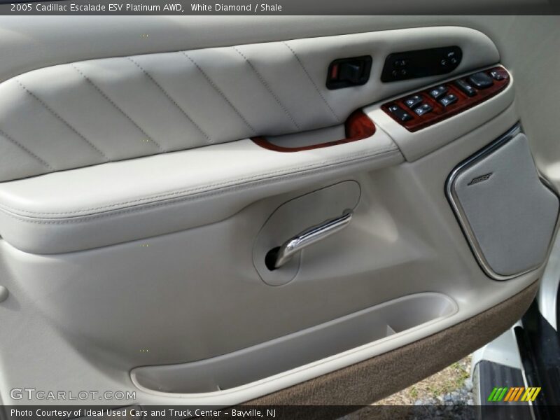 White Diamond / Shale 2005 Cadillac Escalade ESV Platinum AWD