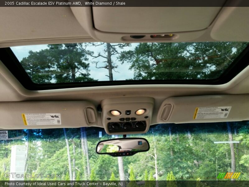 White Diamond / Shale 2005 Cadillac Escalade ESV Platinum AWD