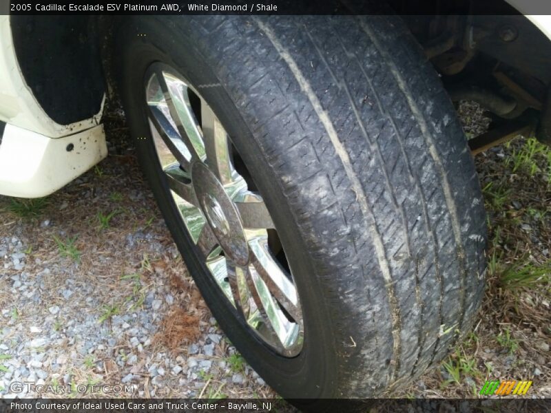 White Diamond / Shale 2005 Cadillac Escalade ESV Platinum AWD