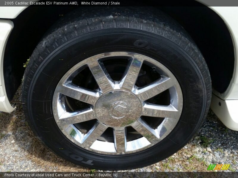 White Diamond / Shale 2005 Cadillac Escalade ESV Platinum AWD