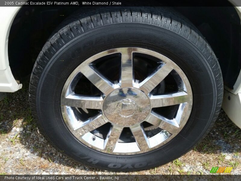 White Diamond / Shale 2005 Cadillac Escalade ESV Platinum AWD