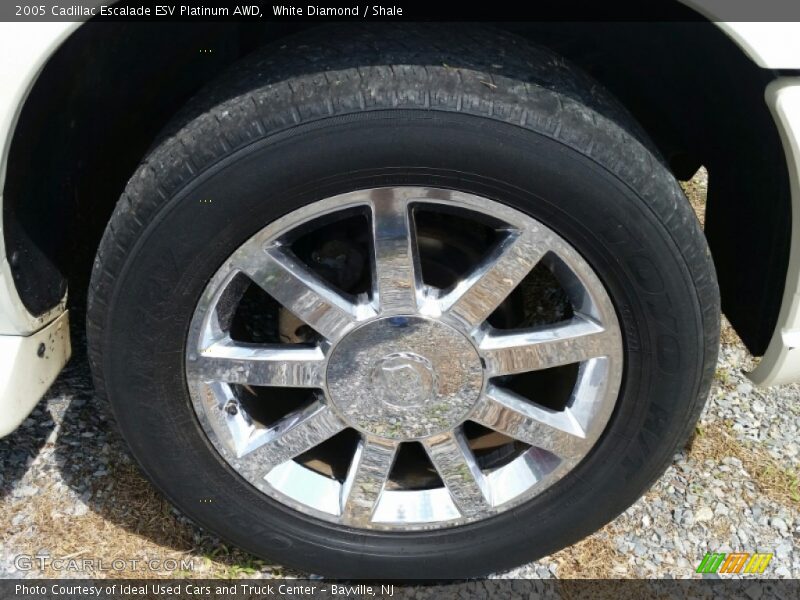 White Diamond / Shale 2005 Cadillac Escalade ESV Platinum AWD