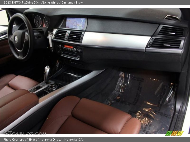 Alpine White / Cinnamon Brown 2013 BMW X5 xDrive 50i