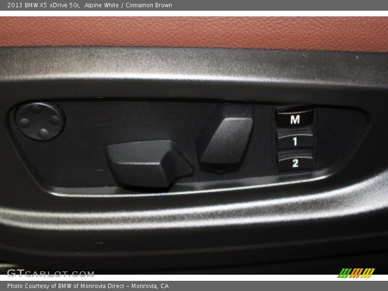 Alpine White / Cinnamon Brown 2013 BMW X5 xDrive 50i