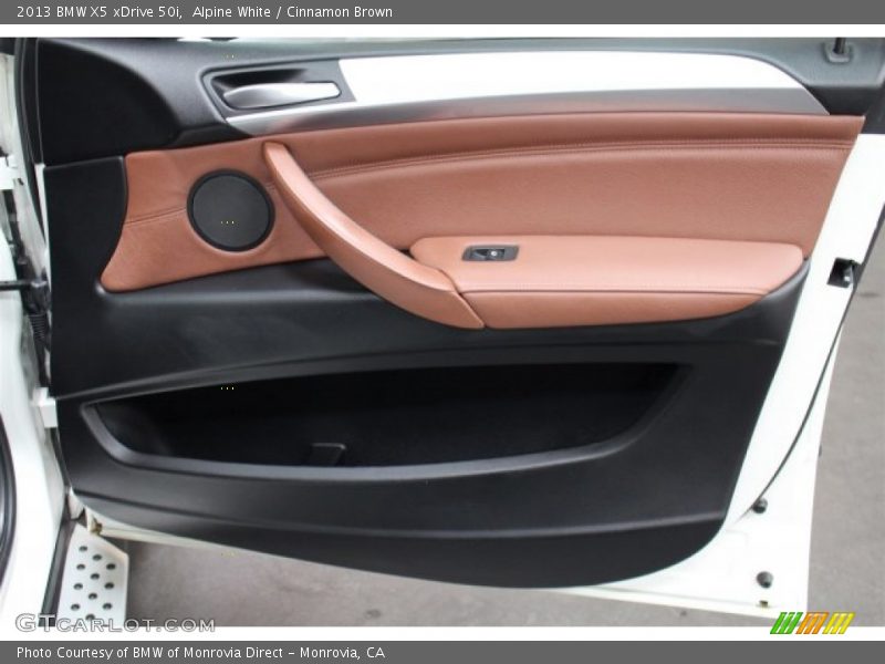 Alpine White / Cinnamon Brown 2013 BMW X5 xDrive 50i