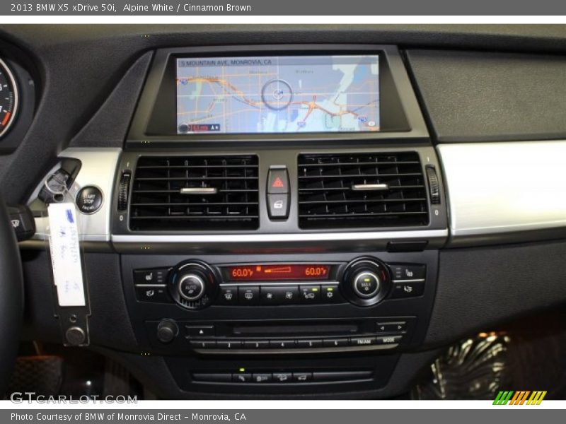 Alpine White / Cinnamon Brown 2013 BMW X5 xDrive 50i