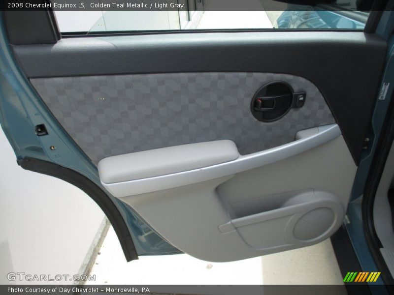 Golden Teal Metallic / Light Gray 2008 Chevrolet Equinox LS