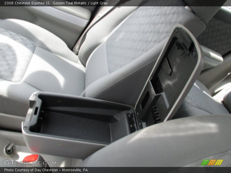 Golden Teal Metallic / Light Gray 2008 Chevrolet Equinox LS
