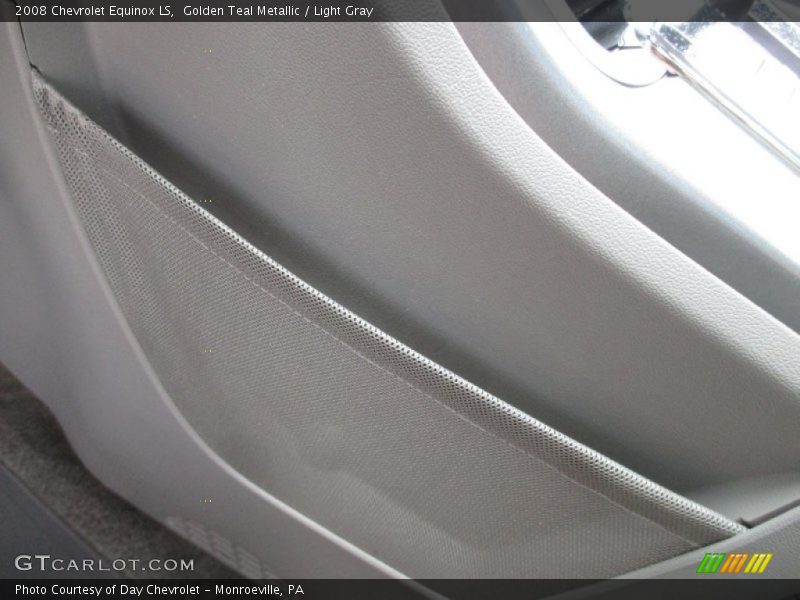 Golden Teal Metallic / Light Gray 2008 Chevrolet Equinox LS