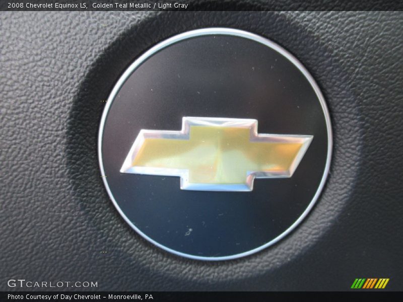 Golden Teal Metallic / Light Gray 2008 Chevrolet Equinox LS