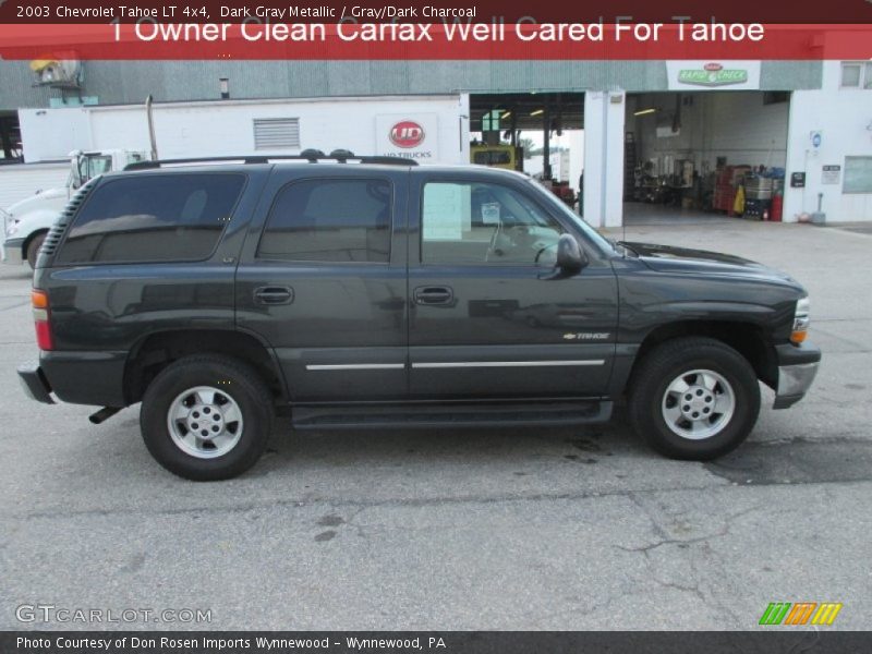 Dark Gray Metallic / Gray/Dark Charcoal 2003 Chevrolet Tahoe LT 4x4