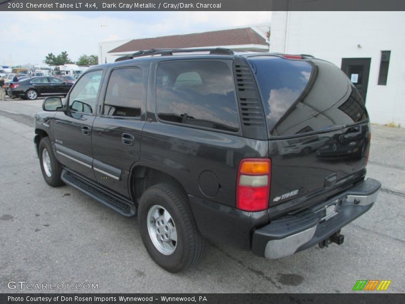 Dark Gray Metallic / Gray/Dark Charcoal 2003 Chevrolet Tahoe LT 4x4
