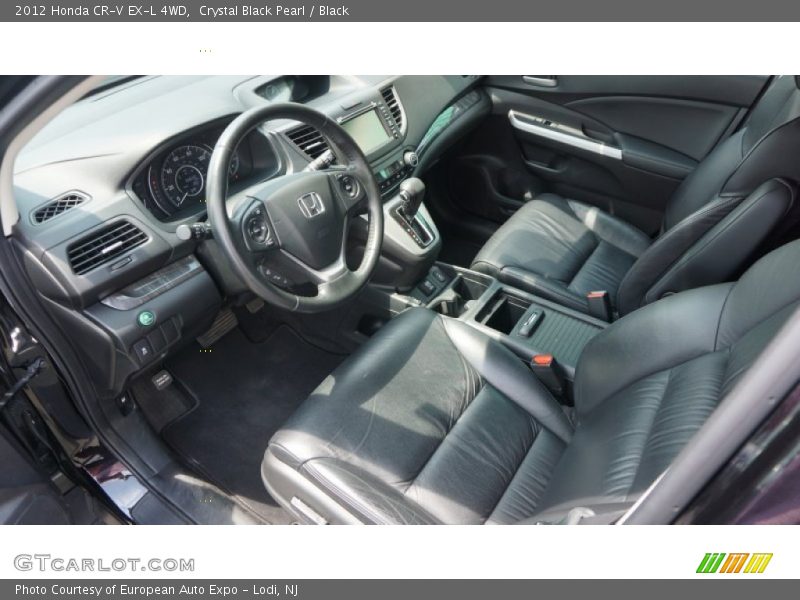  2012 CR-V EX-L 4WD Black Interior
