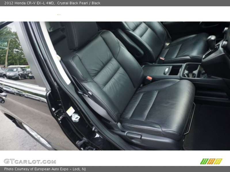 Crystal Black Pearl / Black 2012 Honda CR-V EX-L 4WD