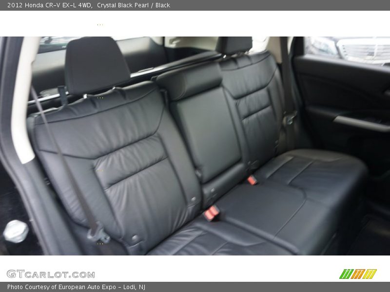 Crystal Black Pearl / Black 2012 Honda CR-V EX-L 4WD